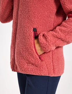 Jack Wolfskin High Curl Zip Up Funnel Neck Fleece Jacket -Marks and Spencer Shop High Curl Zip Up Funnel Neck Fleece Jacket 3