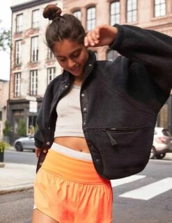 Hit The Slopes Fleece Zip Up Jacket