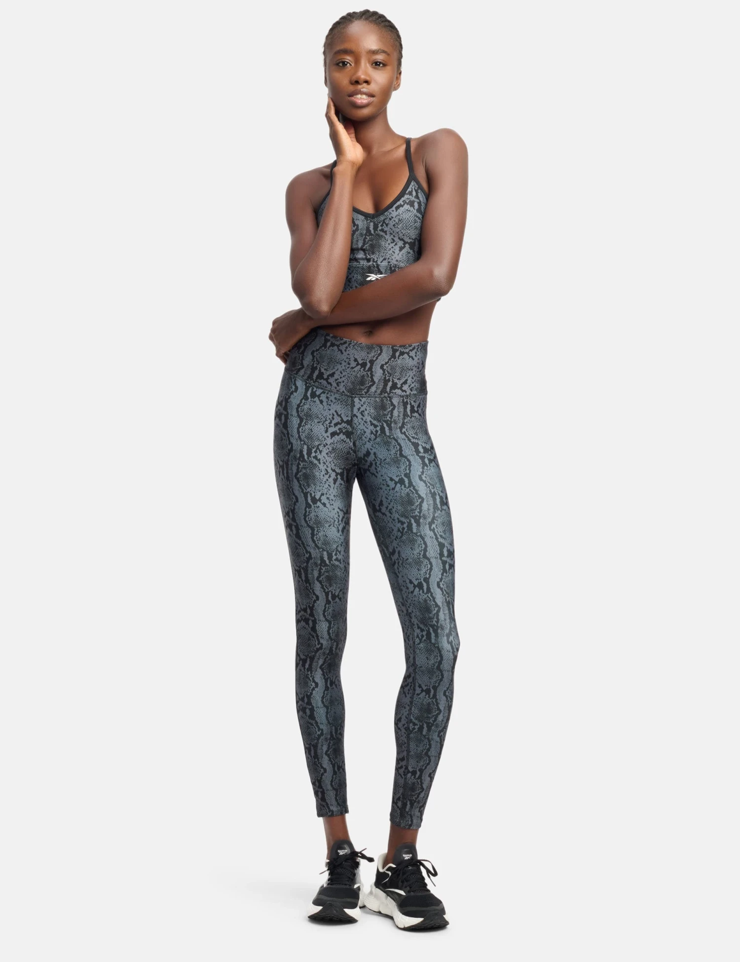 Reebok ID Train Animal Print High Waisted Leggings 7 Reebok ID Train Animal Print High Waisted Leggings - Image 5