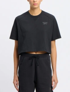 Reebok Icon Elements Pure Cotton Crew Neck T-Shirt