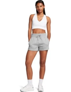 Under Armour Icon Fleece Cotton Rich Sports Shorts -Marks and Spencer Shop Icon Fleece Cotton Rich Sports Shorts 2