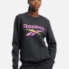Reebok Identity Cotton Rich Logo Sweatshirt -Marks and Spencer Shop Identity Cotton Rich Logo Sweatshirt