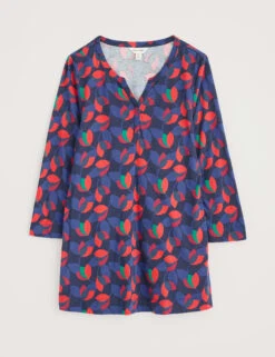 Jersey Floral Top -Marks and Spencer Shop Jersey Floral Top 1