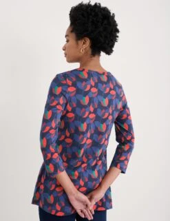 Jersey Floral Top -Marks and Spencer Shop Jersey Floral Top 2