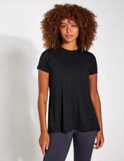 Kendell Modal Rich Crew Neck Fitted Top