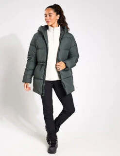 Jack Wolfskin Kirschallee Waisted Hooded Puffer Jacket 27 Jack Wolfskin Kirschallee Waisted Hooded Puffer Jacket -Marks and Spencer Shop Kirschallee Waisted Hooded Puffer Jacket 5