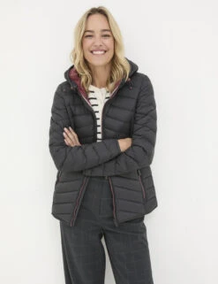 Lightweight Hooded Short Puffer Jacket