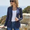 Linen Rich Fitted Blazer