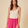 Linen Rich Mid Rise Shannon Shorts -Marks and Spencer Shop Linen Rich Mid Rise Shannon Shorts
