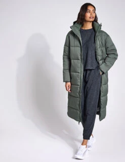 Girlfriend Collective Longline Puffer Jacket -Marks and Spencer Shop Longline Puffer Jacket 3
