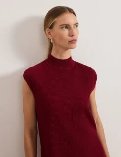 Lori Ribbed Funnel Neck Ribbed Tunic -Marks and Spencer Shop Lori Ribbed Funnel Neck Ribbed Tunic 4