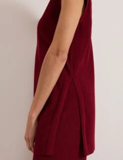 Lori Ribbed Funnel Neck Ribbed Tunic -Marks and Spencer Shop Lori Ribbed Funnel Neck Ribbed Tunic 5