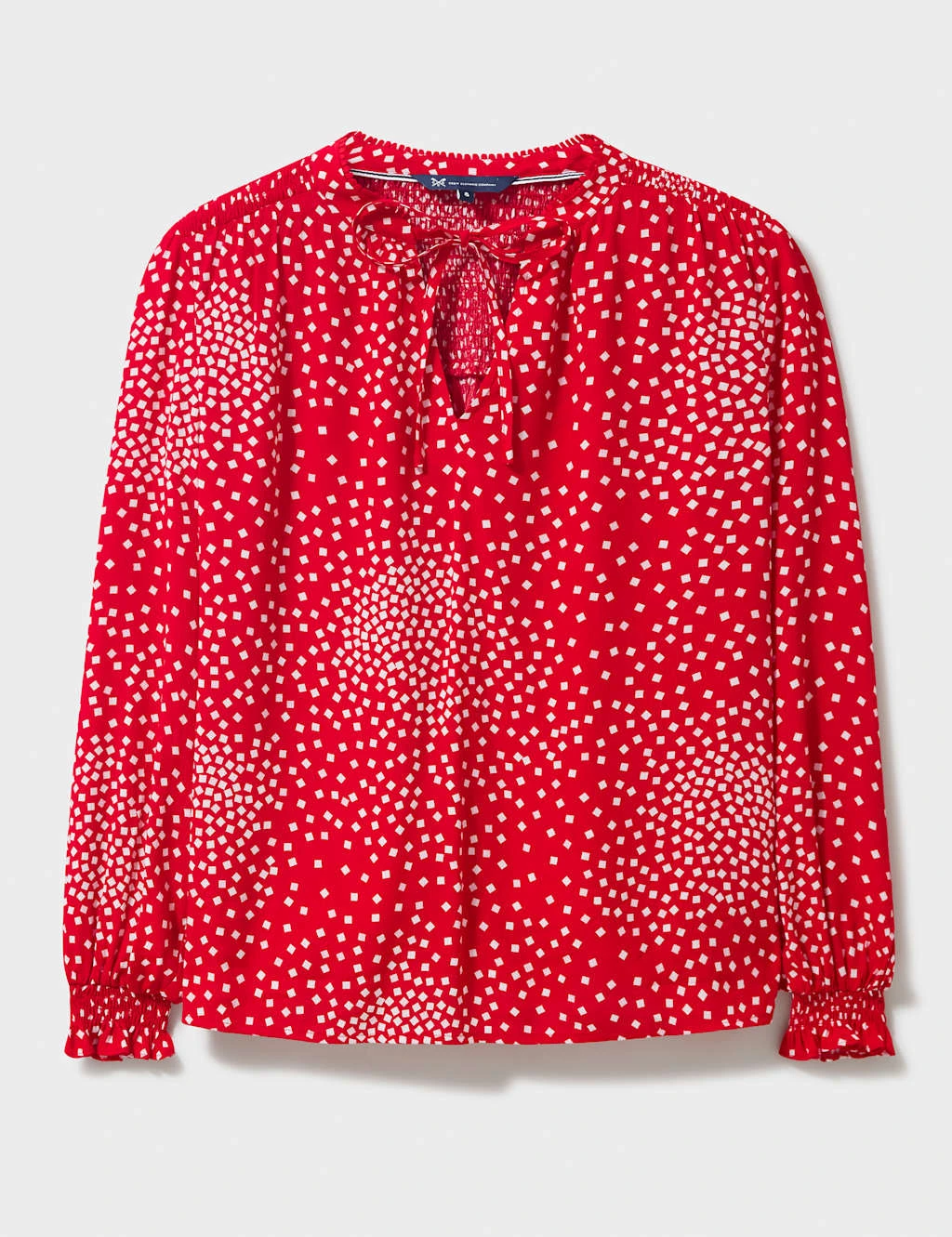 Printed Tie Neck Blouse 4 Printed Tie Neck Blouse - Image 2