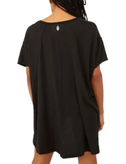 City Vibes Cotton Blend V-Neck T-Shirt -Marks and Spencer Shop MS 10 T24 8075S Y0 X EC 3