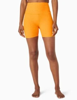 Beyond Yoga Spacedye Keep Pace High Waisted Yoga Shorts