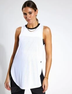 Zela Crew Neck Relaxed Vest Top