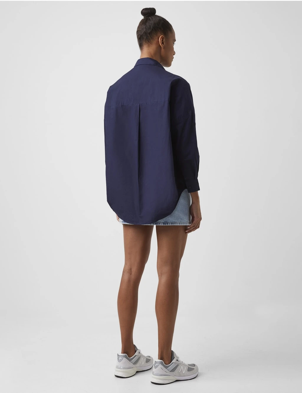 French Connection Pure Cotton Relaxed Popover Shirt 6 French Connection Pure Cotton Relaxed Popover Shirt - Image 4