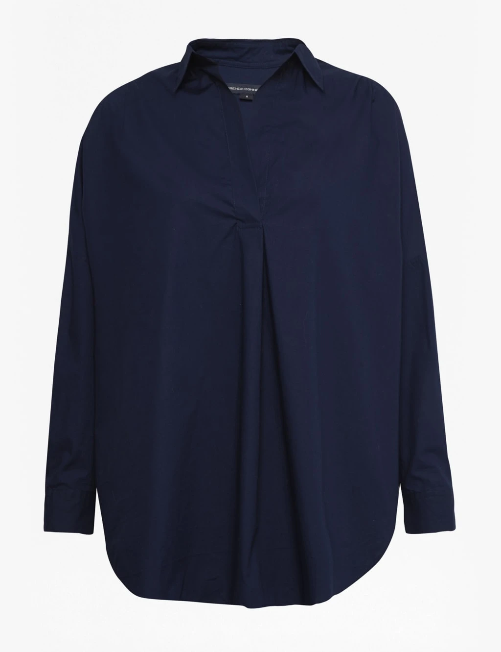 French Connection Pure Cotton Relaxed Popover Shirt 4 French Connection Pure Cotton Relaxed Popover Shirt - Image 2