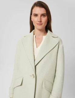 Wool Blend Herringbone Single Breasted Coat -Marks and Spencer Shop MS 10 T83 8241T J4 X EC 2
