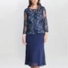 Lace Midi Swing Dress With Mock Jacket -Marks and Spencer Shop MS 10 T83 8271T F0 X EC 0