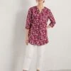 Organic Cotton Floral Tunic 1 Organic Cotton Floral Tunic -Marks and Spencer Shop MS 10 T83 8449T A4 X EC 0