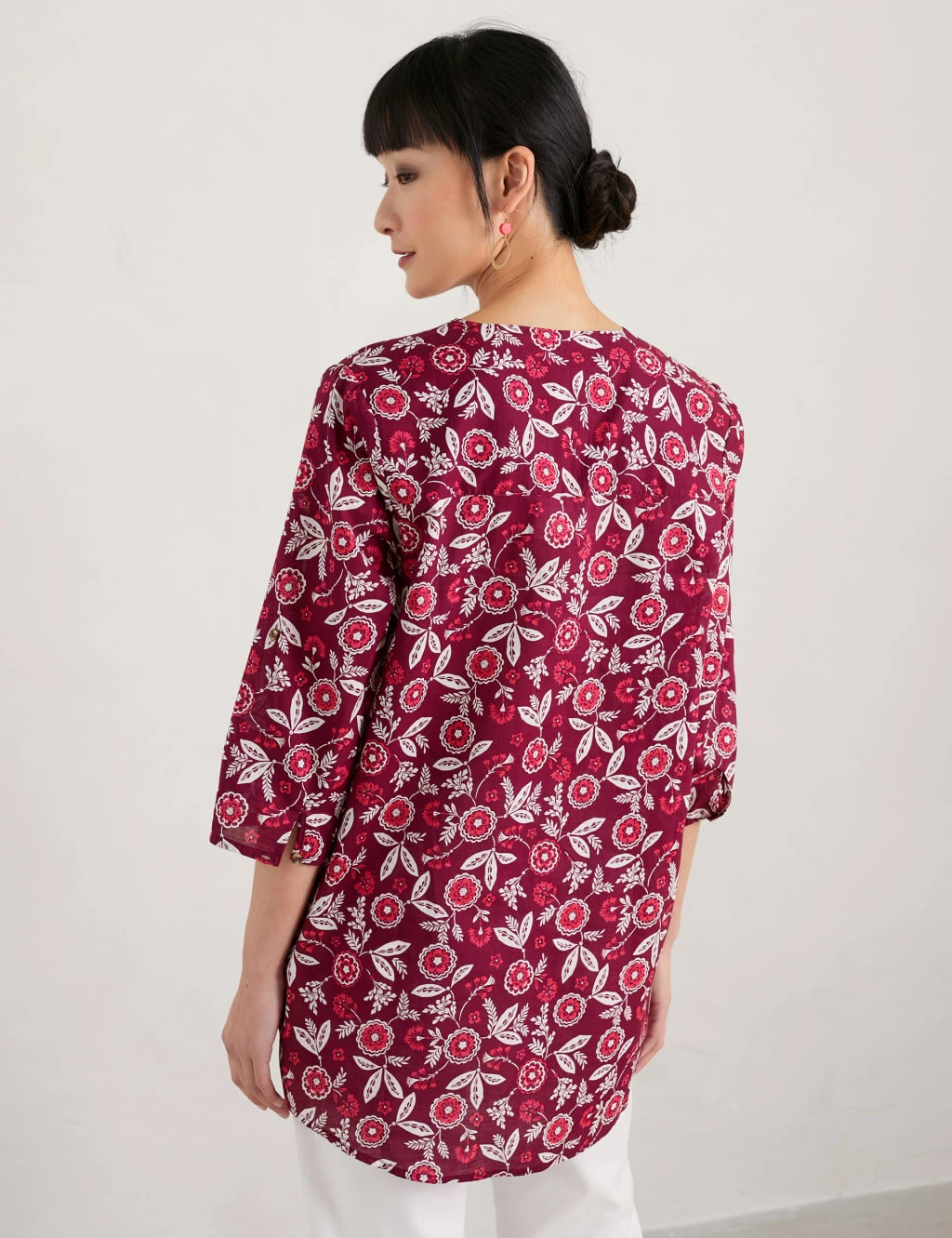 Organic Cotton Floral Tunic 6 Organic Cotton Floral Tunic - Image 4