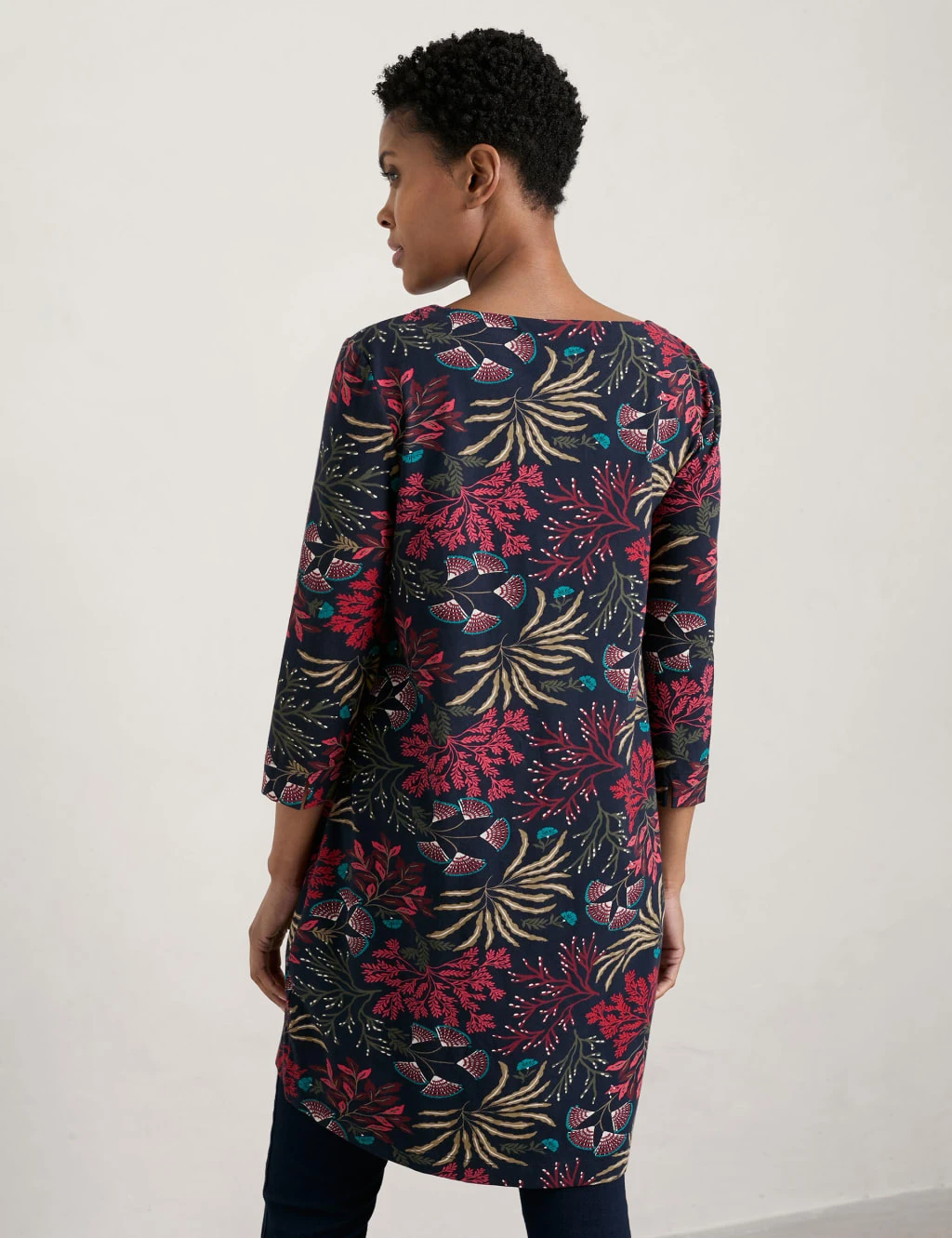 Cotton Rich Printed Tunic 6 Cotton Rich Printed Tunic - Image 4