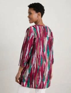 Organic Cotton Geometric Pocket Tunic 10 Organic Cotton Geometric Pocket Tunic -Marks and Spencer Shop MS 10 T83 8453T A4 X EC 2