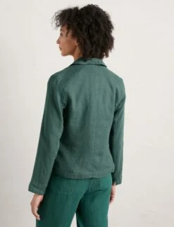 Pure Linen Single Breasted Blazer -Marks and Spencer Shop MS 10 T83 8513T J4 X EC 2