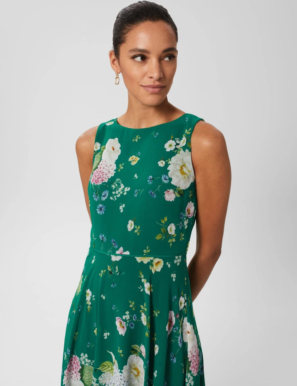 Floral Midi Swing Dress 5 Floral Midi Swing Dress - Image 3