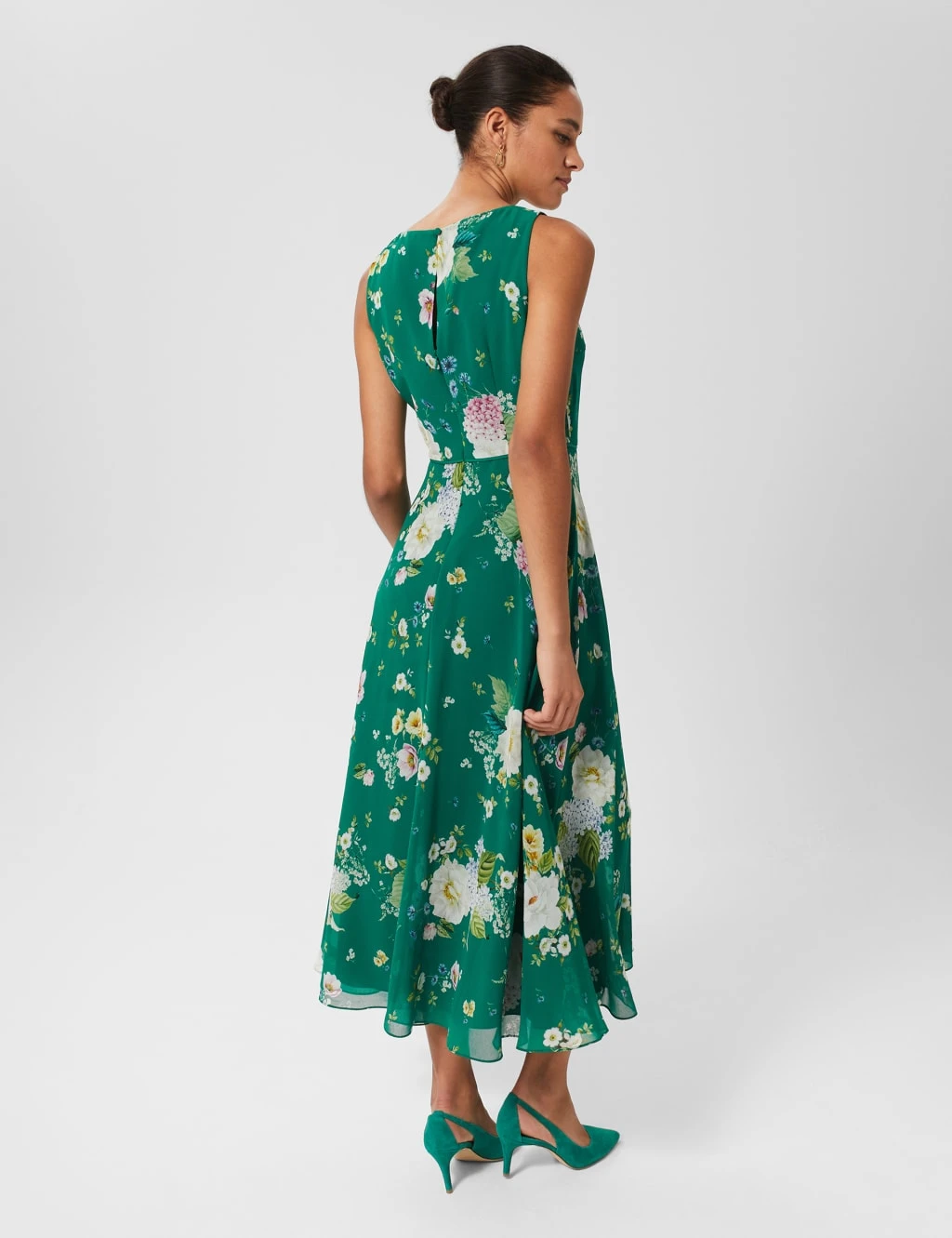 Floral Midi Swing Dress 7 Floral Midi Swing Dress - Image 5