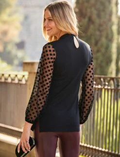 Spot Print Tunic -Marks and Spencer Shop MS 10 T83 8676S Y4 X EC 4