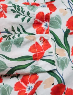 Organic Cotton Floral Relaxed Tunic -Marks and Spencer Shop MS 10 T83 8843T ZZ X EC 4