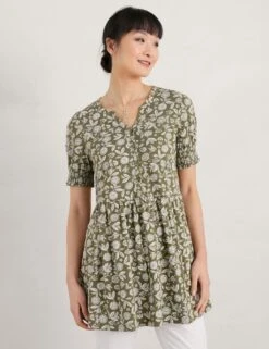 Jersey Floral Tunic -Marks and Spencer Shop MS 10 T83 8845T J4 X EC 1