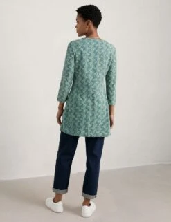 Organic Cotton Printed Tunic -Marks and Spencer Shop MS 10 T83 8846T J4 X EC 2