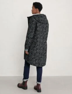 Cotton Rich Printed Relaxed Raincoat -Marks and Spencer Shop MS 10 T83 8855S Y4 X EC 1