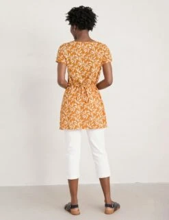 Organic Cotton Leaf Print Tunic -Marks and Spencer Shop MS 10 T83 8897T R4 X EC 2
