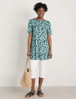 Saffron Rise Short Sleeve Tunic