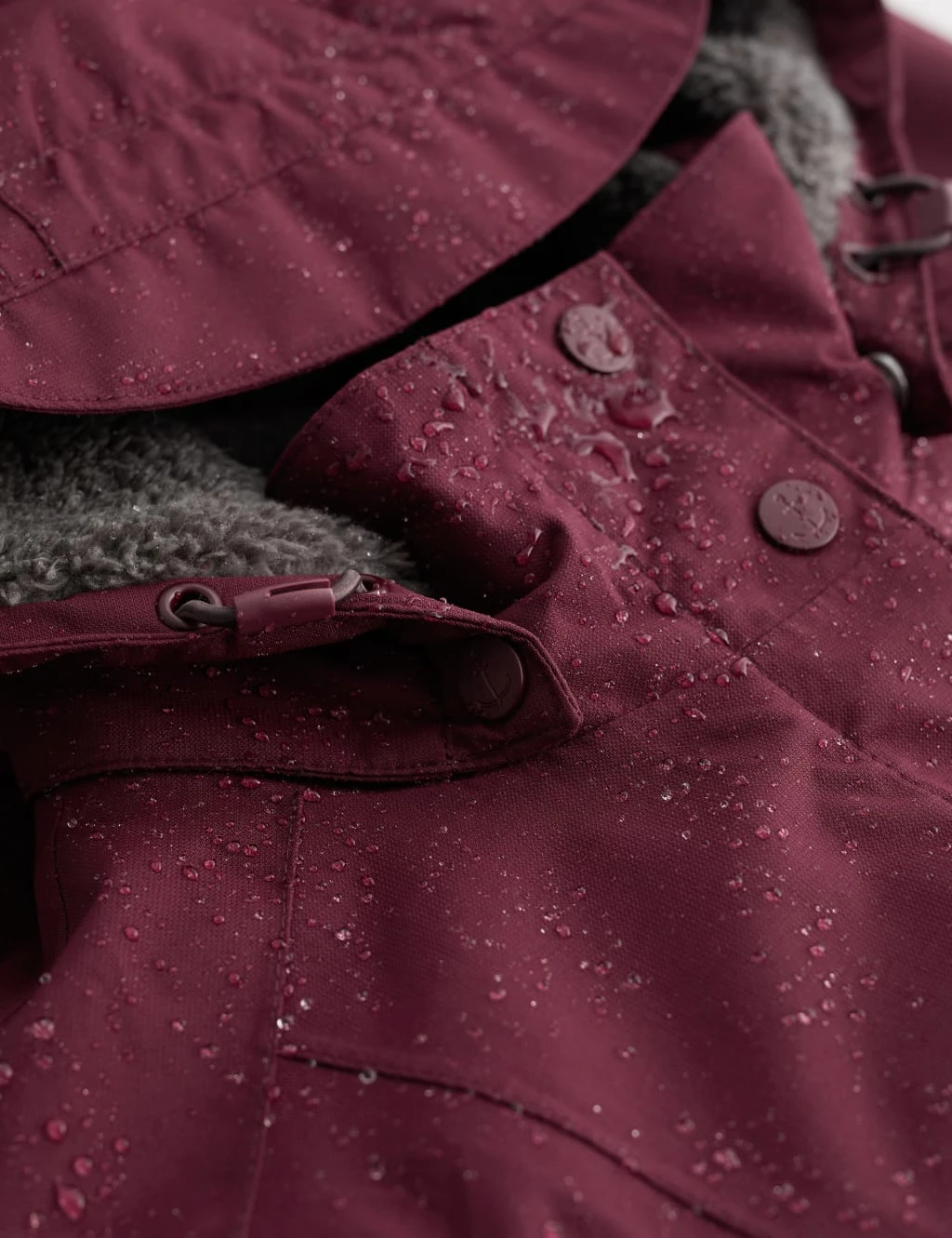 Waterproof Hooded Longline Parka Coat 6 Waterproof Hooded Longline Parka Coat - Image 4