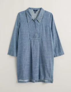 Organic Cotton Collared Tunic -Marks and Spencer Shop MS 10 T83 9471S E0 X EC 90