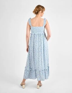 Maternity Floral Midaxi Tiered Dress -Marks and Spencer Shop Maternity Floral Midaxi Tiered Dress 3