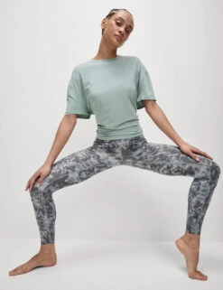 Modal Blend Lightweight Tie Back T-Shirt