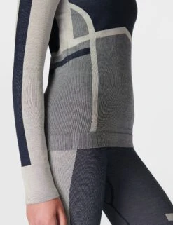 Sweaty Betty Modal Rich Chevron Half Zip Base Layer Top -Marks and Spencer Shop Modal Rich Chevron Half Zip Base Layer Top 5