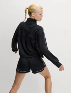 Modal Rich Funnel Neck Half Zip Top -Marks and Spencer Shop Modal Rich Funnel Neck Half Zip Top 2