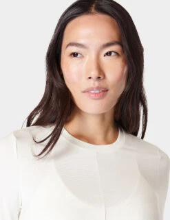 Sweaty Betty Modal Rich Round Neck Wrap Front Top -Marks and Spencer Shop Modal Rich Round Neck Wrap Front Top 3