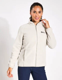 Jack Wolfskin Moonrise Zip Up Funnel Neck Fleece Jacket