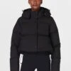 Sweaty Betty Nimbus Hooded Short Puffer Jacket -Marks and Spencer Shop Nimbus Hooded Short Puffer Jacket