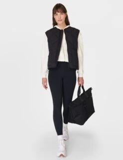 Sweaty Betty On The Move Quilted Padded Zip Up Gilet -Marks and Spencer Shop On The Move Quilted Padded Zip Up Gilet 3