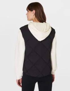 Sweaty Betty On The Move Quilted Padded Zip Up Gilet -Marks and Spencer Shop On The Move Quilted Padded Zip Up Gilet 4