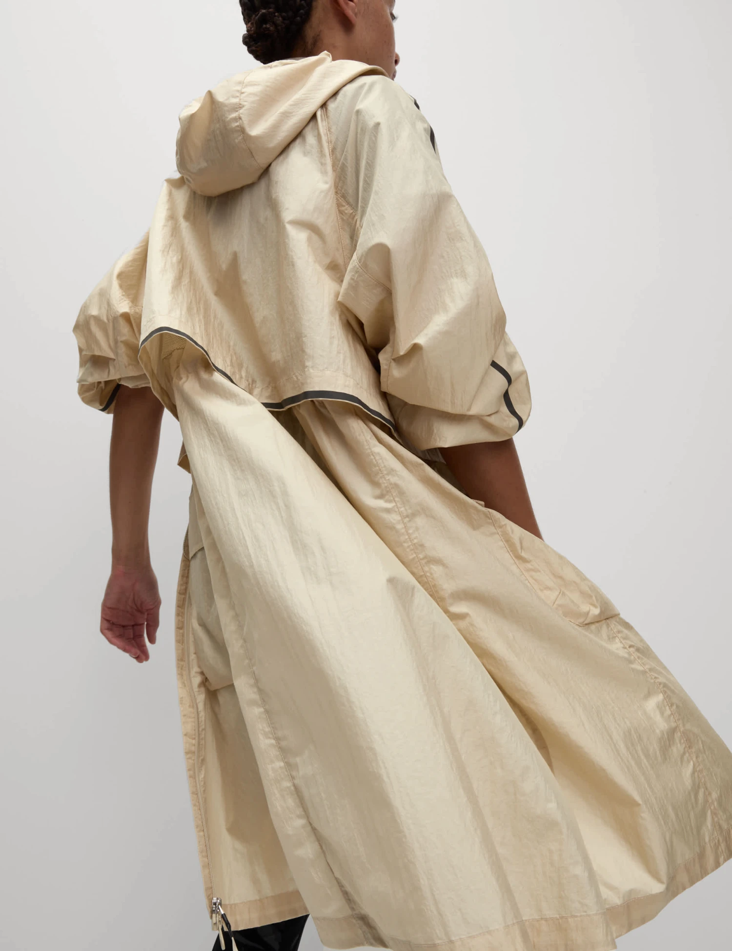 Packable Iridescent Hooded Parka With Stormwear™ 3 Packable Iridescent Hooded Parka With Stormwear™